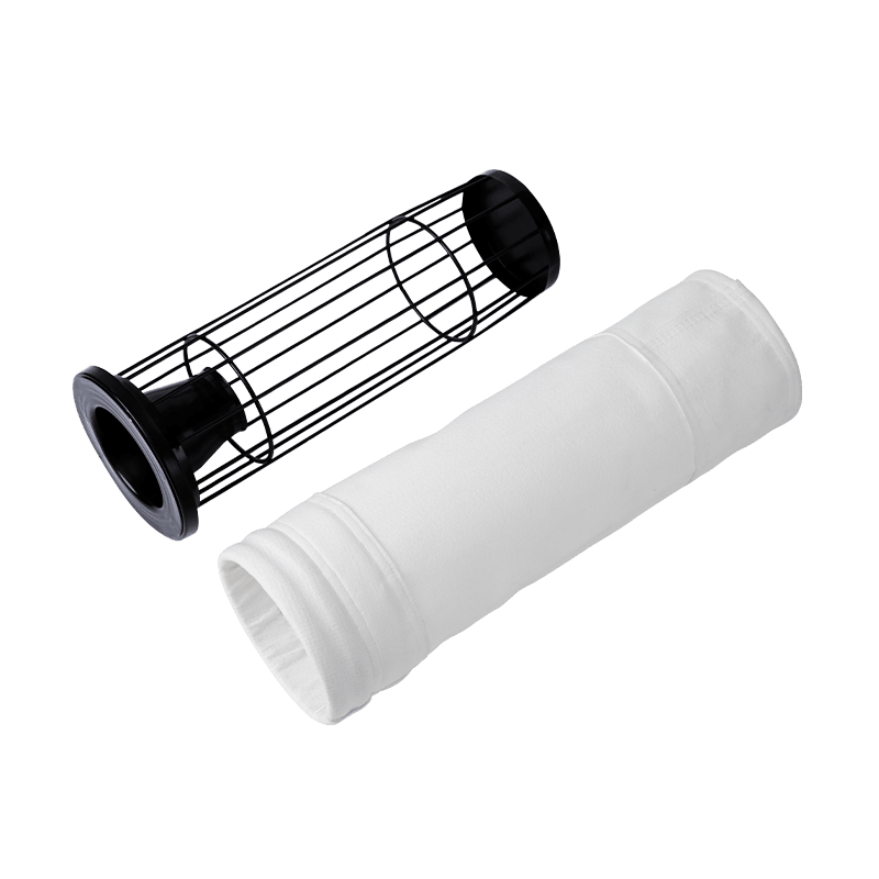 PTFE Poliester cu poliester cu pumn cu pâslă pungi de filtrare cu membrană