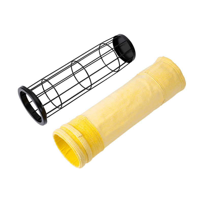 Pungi de filtru cu pumnii cu ac de sticlă din fibră de sticlă