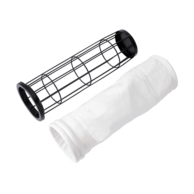 PTFE Poliester cu poliester cu pumn cu pâslă pungi de filtrare cu membrană