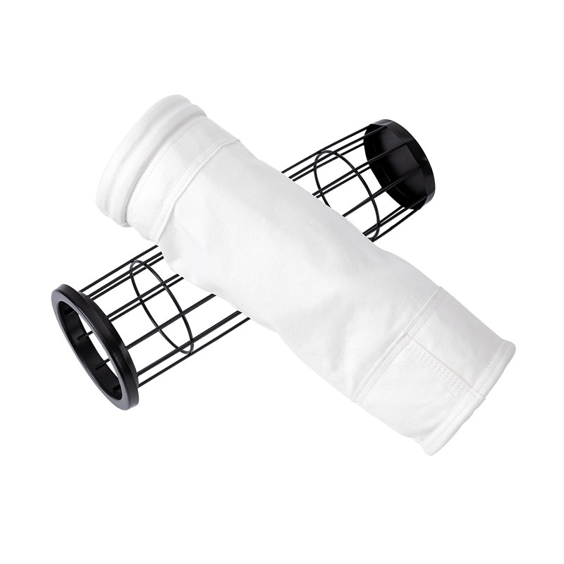 PTFE Poliester cu poliester cu pumn cu pâslă pungi de filtrare cu membrană